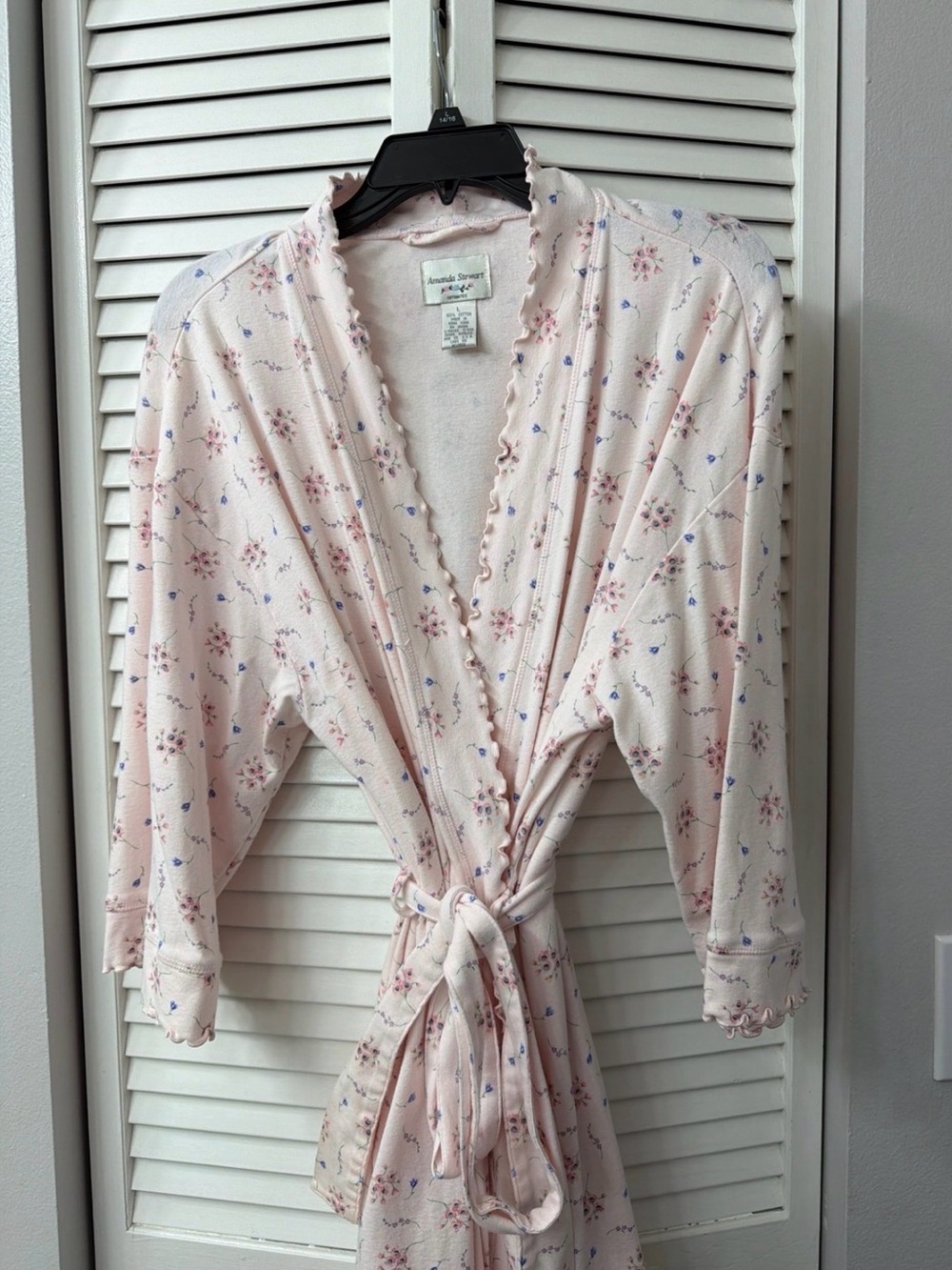 Women's Floral Print Robe (size L)